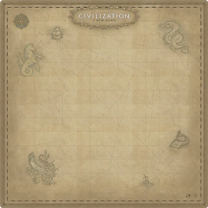 SID MEIER'S CIVILIZATION: A NEW DAWN - GAME MAT - Master