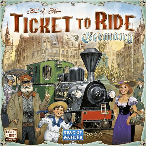 TICKET TO RIDE: GERMANY - DAMAGED BOX