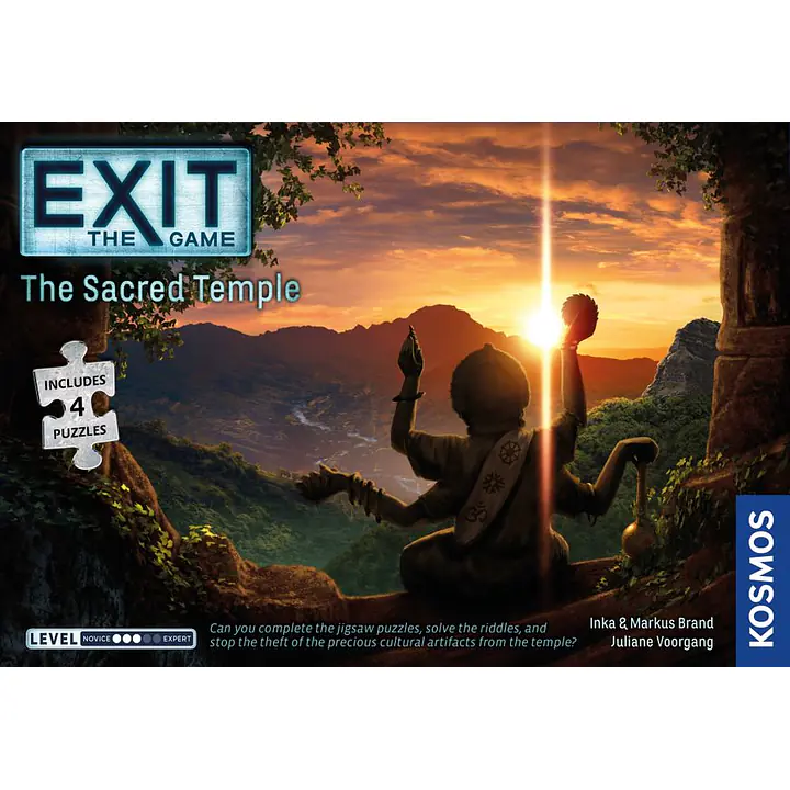 EXIT: THE GAME + PUZZLE - THE SACRED TEMPLE - Master