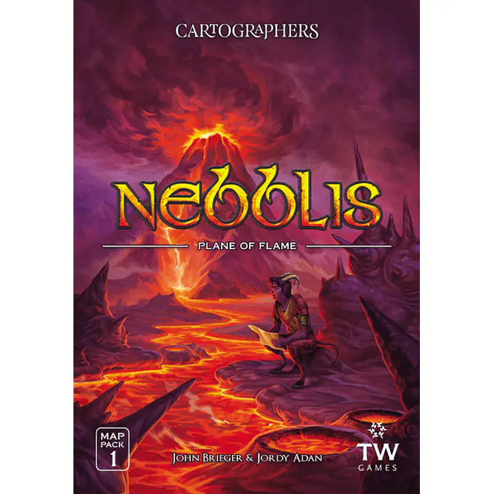 CARTOGRAPHERS MAP PACK 1: NEBBLIS - PLANE OF FLAME - Master