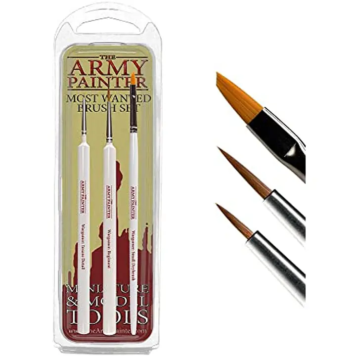 ARMY PAINTER - MOST WANTED BRUSH SET - Master