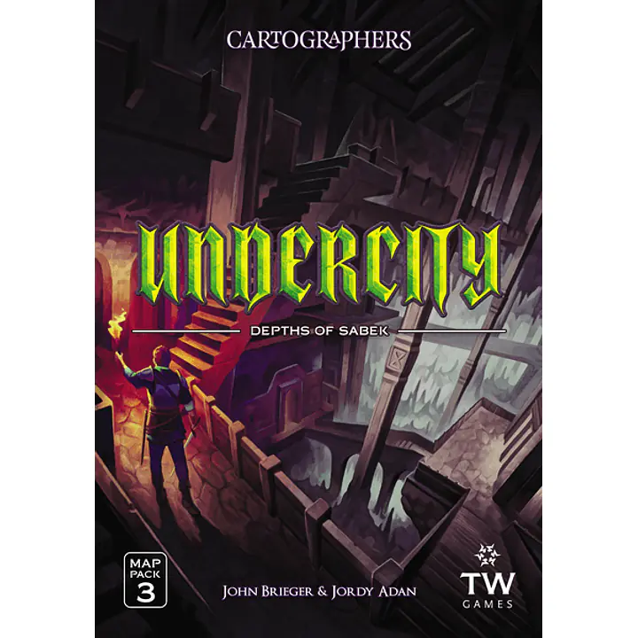 CARTOGRAPHERS MAP PACK 3: UNDERCITY - DEPTHS OF SABEK - Master