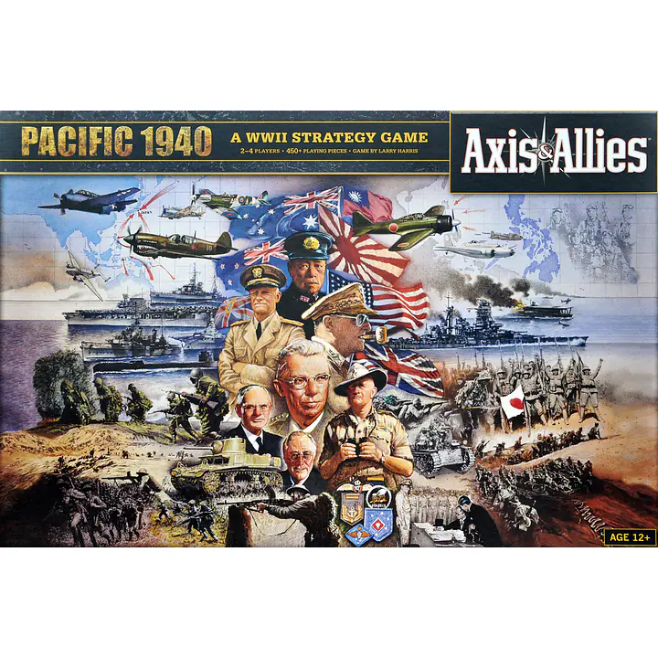 AXIS AND ALLIES PACIFIC 1940 - 2nd edition - Master