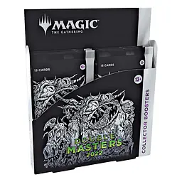 MAGIC THE GATHERING - DOUBLE MASTERS 2022 - COLLECTOR BOSTER DISPLAY - Master