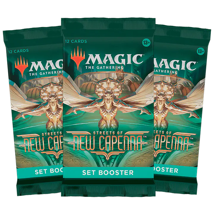 MAGIC THE GATHERING - STREETS OF NEW CAPENNA - SET BOOSTER - Master