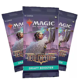 MAGIC THE GATHERING - STREETS OF NEW CAPENNA - DRAFT BOOSTER - Master