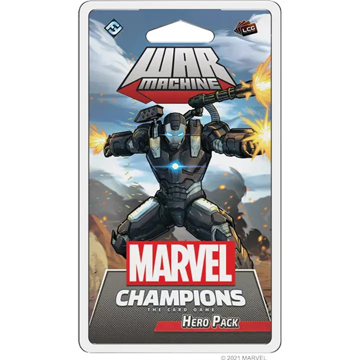 MARVEL CHAMPIONS: THE CARD GAME - WAR MACHINE - HERO PACK - Master