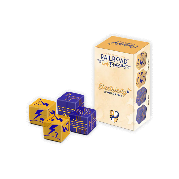 RAILROAD INK CHALLENGE: ELECTRICITY EXPANSION - Master