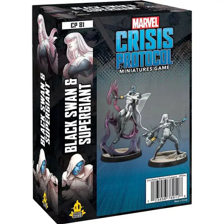 MARVEL CRISIS PROTOCOL: BLACK SWAN & SUPERGIANT - Master