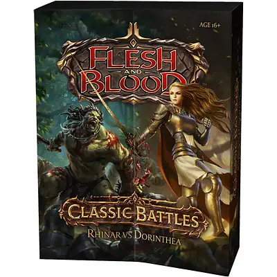 FLESH AND BLOOD TCG - CLASSIC BATTLES: RHINAR VS DORINTHEA BOX SET primary image