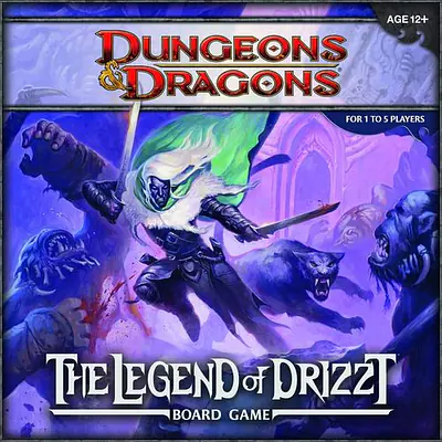 DUNGEONS AND DRAGONS: THE LEGEND OF DRIZZT BOARD GAME primary image