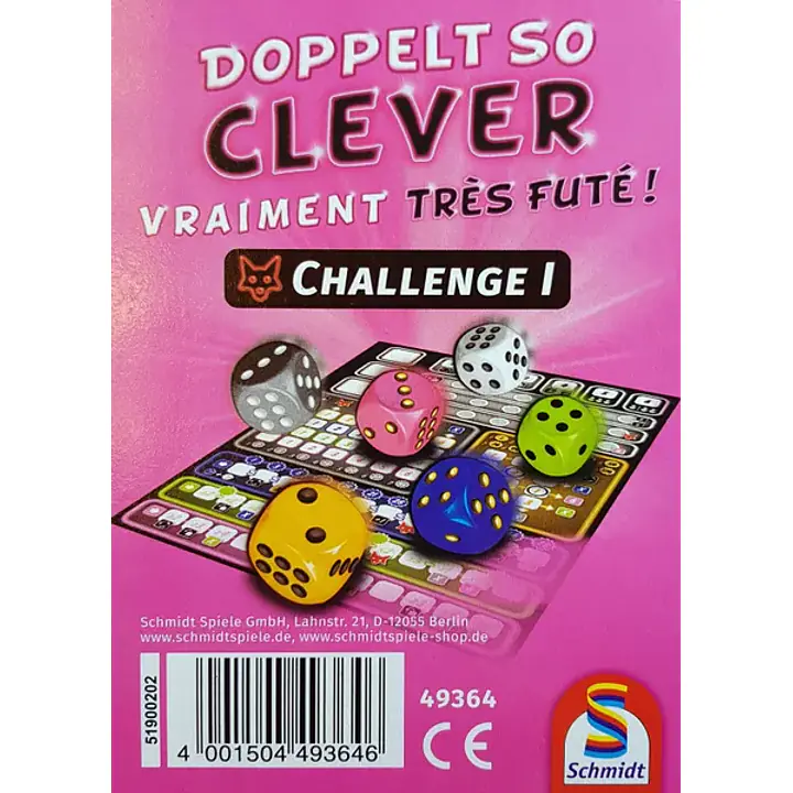 DOPPELT SO CLEVER: CHALLENGE I  - Master