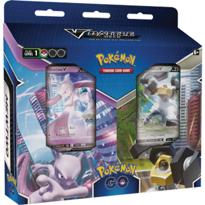POKEMON - PKM - GO V BATTLE DECK BUNDLE - MEWTWO V vs MELMETAL V - Master
