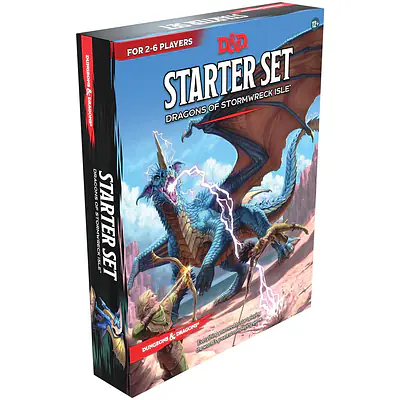 DUNGEONS AND DRAGONS - STARTER SET - DRAGONS OF STORMWRECK ISLE primary image