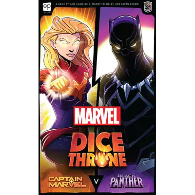 MARVEL DICE THRONE: CAPTAIN MARVEL V. BLACK PANTHER primary image