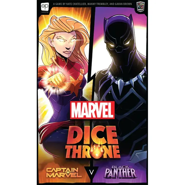 MARVEL DICE THRONE: CAPTAIN MARVEL V. BLACK PANTHER - Master