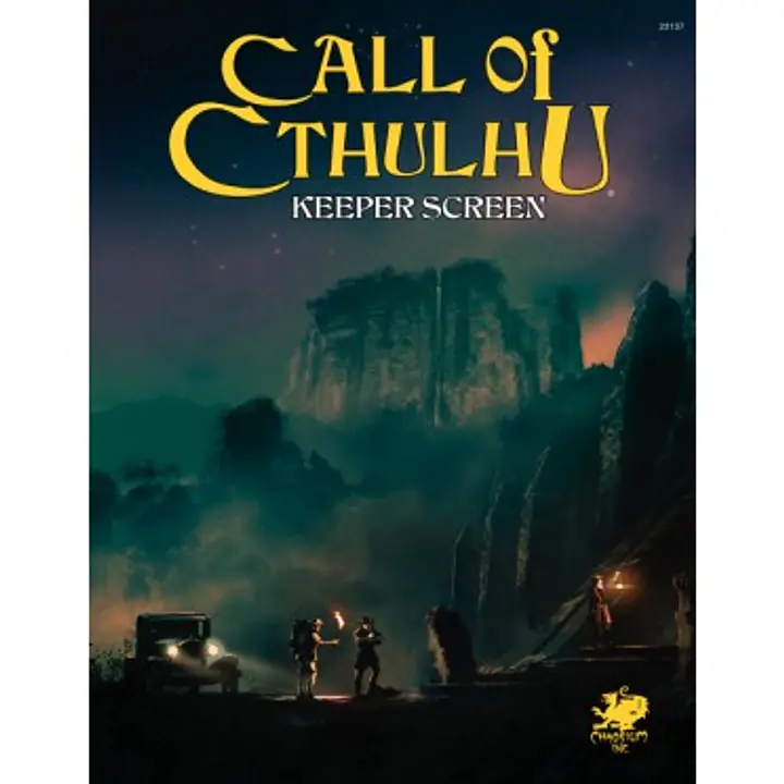 CALL OF CTHULHU RPG - KEEPER SCREEN PACK - Master