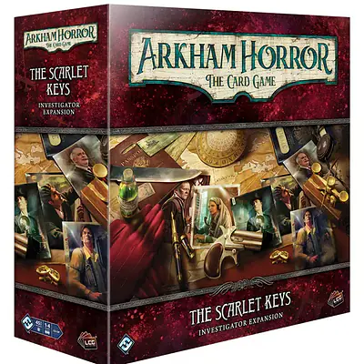 ARKHAM HORROR: THE CARD GAME - THE SCARLET KEYS: INVESTIGATORS EXPANSION primary image
