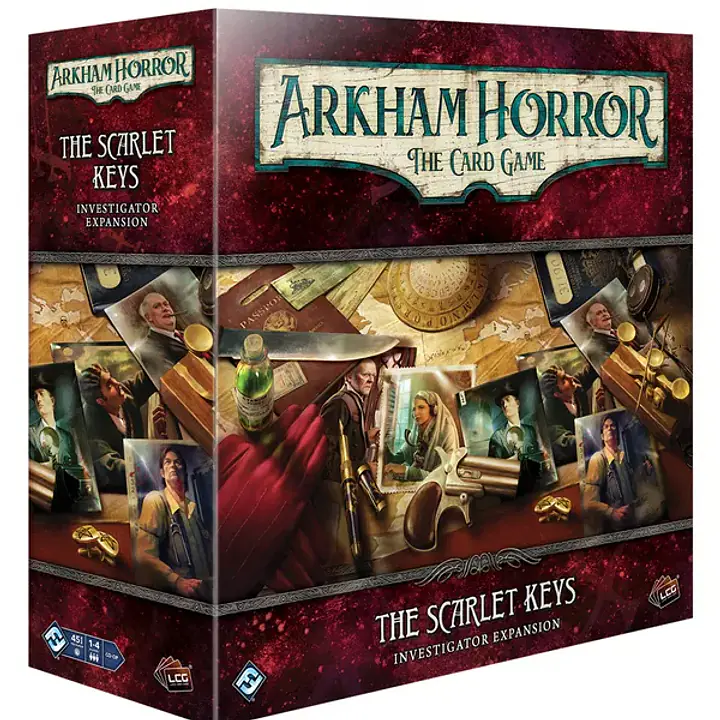 ARKHAM HORROR: THE CARD GAME - THE SCARLET KEYS: INVESTIGATORS EXPANSION - Master