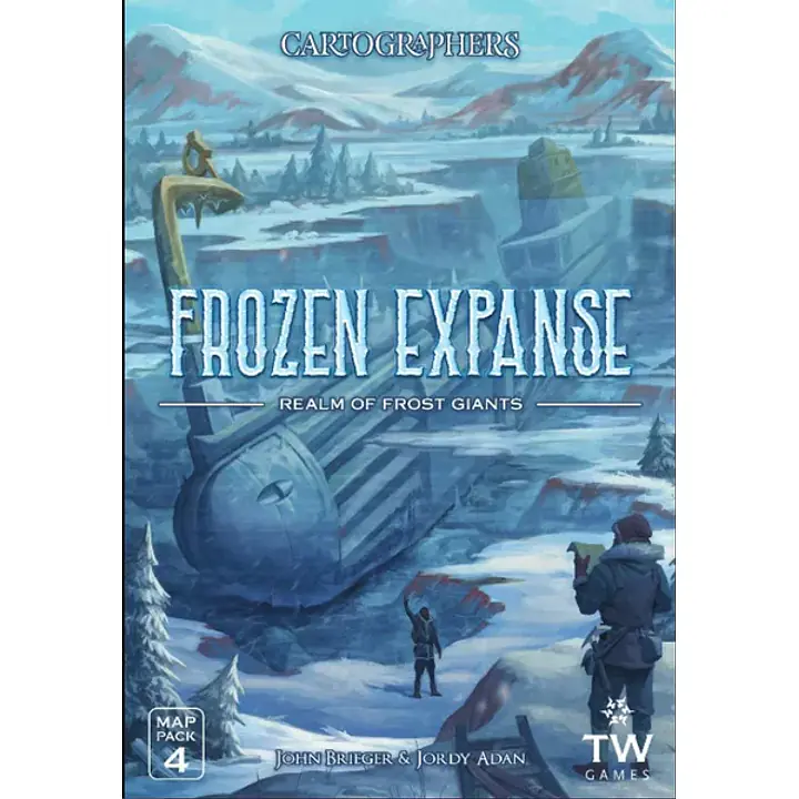 CARTOGRAPHERS MAP PACK 4: FROZEN EXPANSE - REALM OF FROST GIANTS - Master