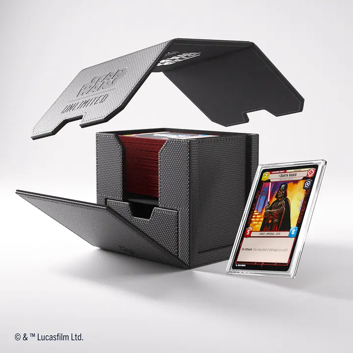 GAMEGENIC - STAR WARS: UNLIMITED DECK POD - BLACK - Master