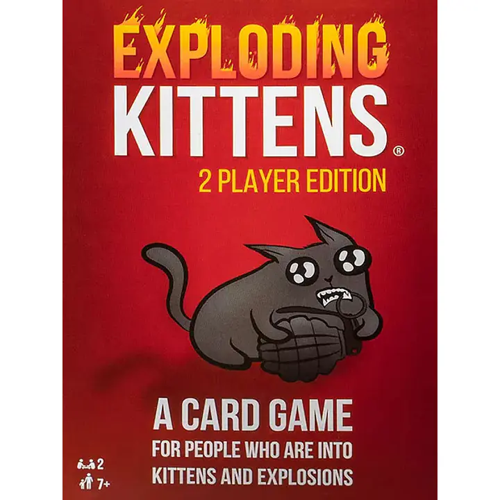 EXPLODING KITTENS: 2 PLAYER EDITION - Master