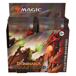 MAGIC THE GATHERING - DOMINARIA REMASTERED - COLLECTOR BOOSTER BOX - Master