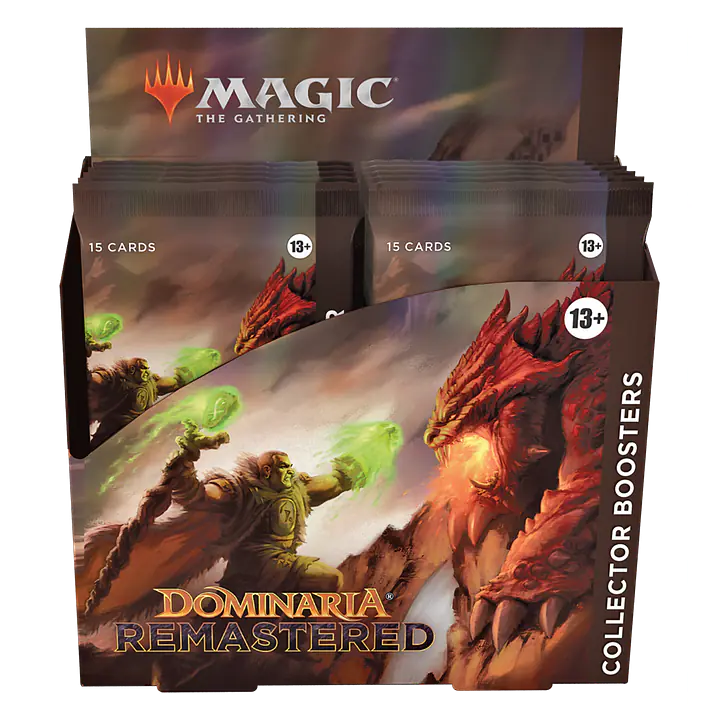 MAGIC THE GATHERING - DOMINARIA REMASTERED - COLLECTOR BOOSTER BOX - Master