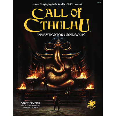 CALL OF CTHULHU RPG - INVESTIGATOR HANDBOOK primary image