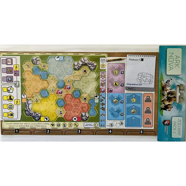 ARK NOVA: ZOO MAP PACK 1 - Master