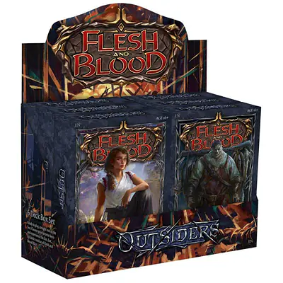 FLESH AND BLOOD TCG - OUTSIDERS BLITZ DECKS DISPLAY primary image