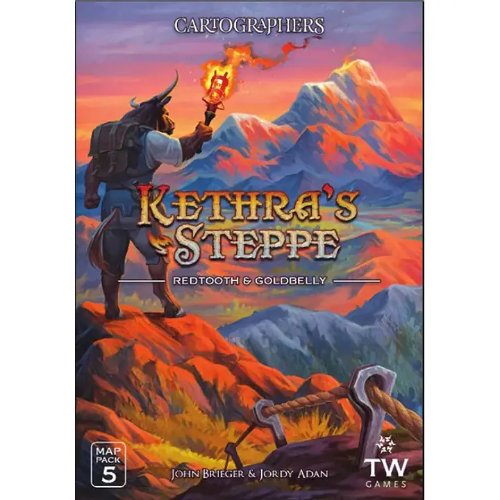 CARTOGRAPHERS MAP PACK 5: KETHRA'S STEPPE: REDTOOTH & GOLDBELLY - Master