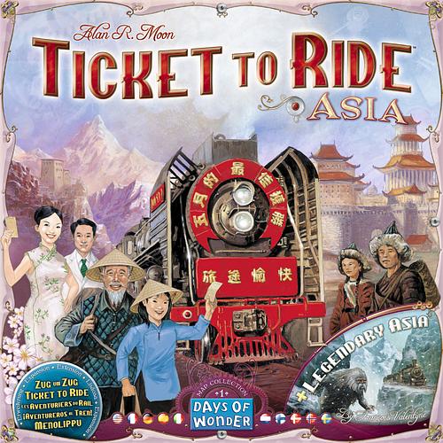 TICKET TO RIDE MAP COLLECTION: VOLUME 1 – TEAM ASIA AND LEGENDARY ASIA