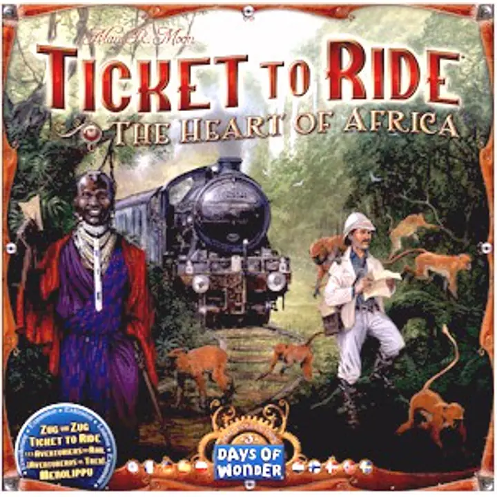 TICKET TO RIDE MAP COLLECTION: VOLUME 3 – THE HEART OF AFRICA - Master