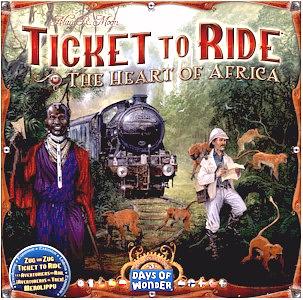 TICKET TO RIDE MAP COLLECTION: VOLUME 3 – THE HEART OF AFRICA