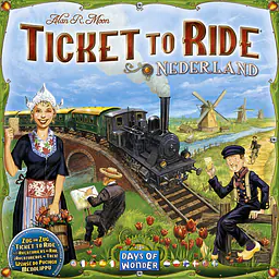 TICKET TO RIDE MAP COLLECTION: VOLUME 4 – NEDERLAND - Master