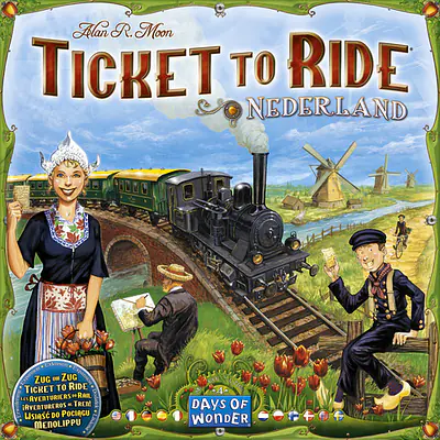 TICKET TO RIDE MAP COLLECTION: VOLUME 4 – NEDERLAND primary image