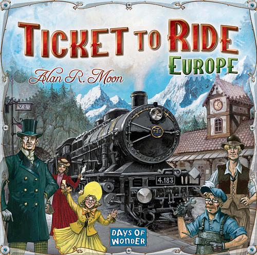 TICKET TO RIDE: EUROPE - DAMAGED BOX