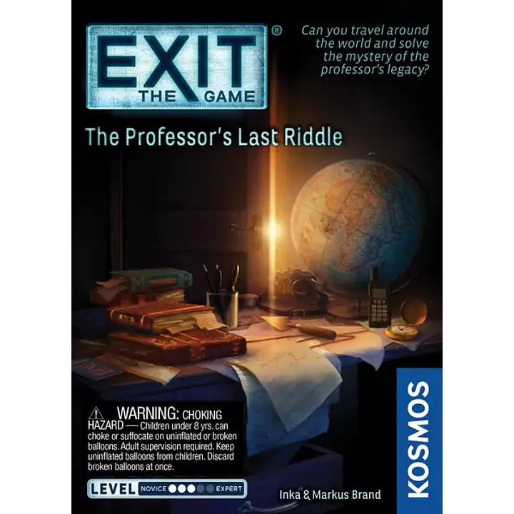 EXIT: THE GAME - THE PROFESSOR'S LAST RIDDLE - Master