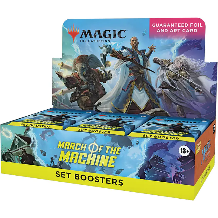 MAGIC THE GATHERING - MARCH OF THE MACHINE - SET BOOSTER BOX - Master