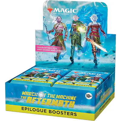 MAGIC THE GATHERING - MARCH OF THE MACHINE - AFTERMATH EPILOGUE BOOSTER BOX primary image