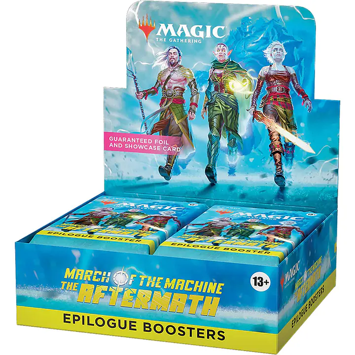 MAGIC THE GATHERING - MARCH OF THE MACHINE - AFTERMATH EPILOGUE BOOSTER BOX - Master