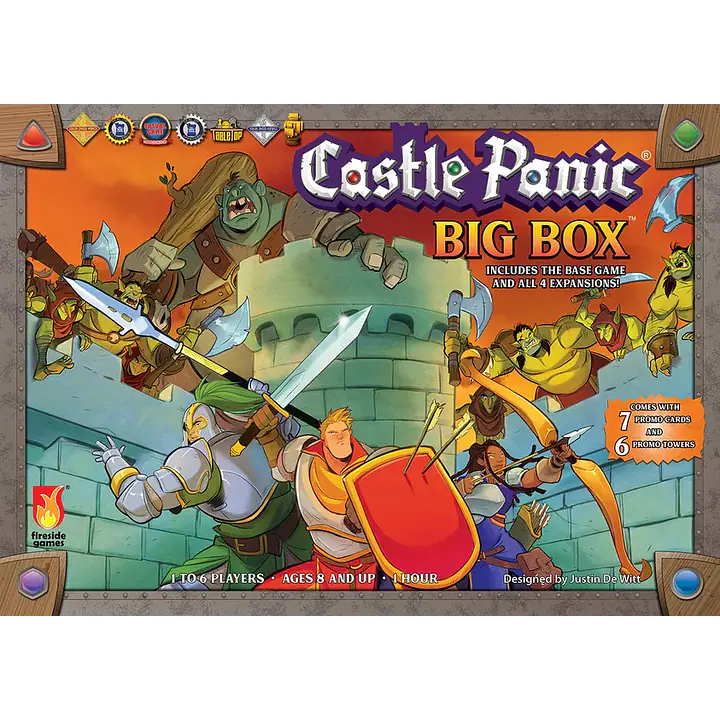 CASTLE PANIC: BIG BOX - 2nd EDITION - Master