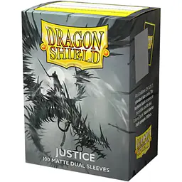 DRAGON SHIELD DUAL MATTE SLEEVES - JUSTICE (100X) - Master