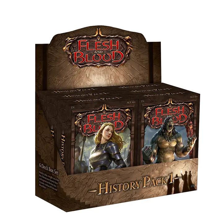 FLESH AND BLOOD TCG - HISTORY PACK 1 - BLITZ DECKS DISPLAY - Master