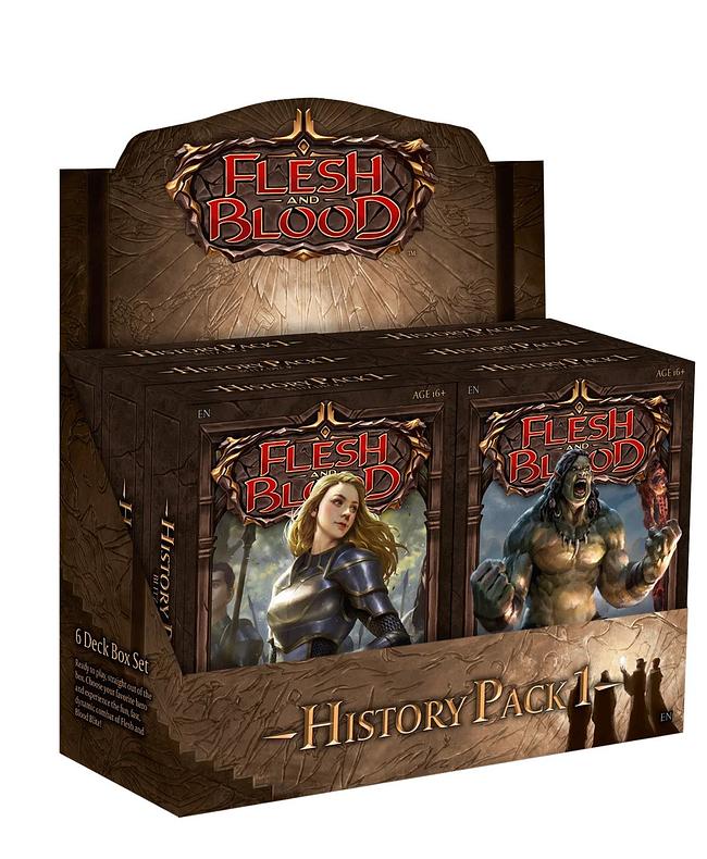 FLESH AND BLOOD TCG - HISTORY PACK 1 - BLITZ DECKS DISPLAY