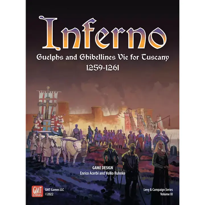 INFERNO: Guelphs and Ghibellines Vie for Tuscany, 1259-1261 - MAJHNA POŠKODBA NA ŠKATLI - Master