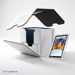 GAMEGENIC - STAR WARS: UNLIMITED DECK POD – WHITE/BLACK - Master