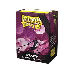DRAGON SHIELD DUAL MATTE SLEEVES - WRAITH (100X) - Master