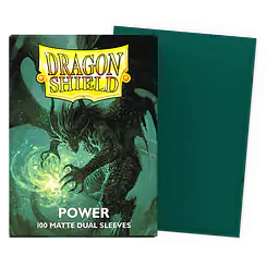 DRAGON SHIELD DUAL MATTE SLEEVES - POWER (100X) - Master